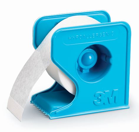 3M Micropore Medical Tape with Dispenser 25mm (1535-1), Box of 12