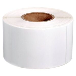 Matt White Blank Labels, 102mm x 48mm, Carton of 12500pcs, 76mm Core