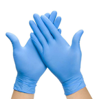 Disposable Nitrile Powder Free Gloves, Blue, Carton of 1000