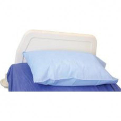 Disposable Pillow Case with Flap Light Blue, Carton of 200