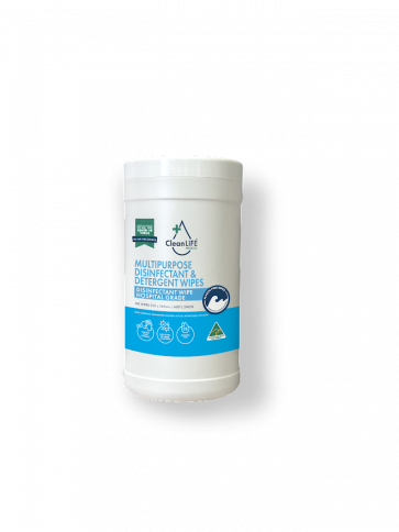 Plastic Free On-the-Go 2-in-1 Wipe CLS00071, Carton of 18