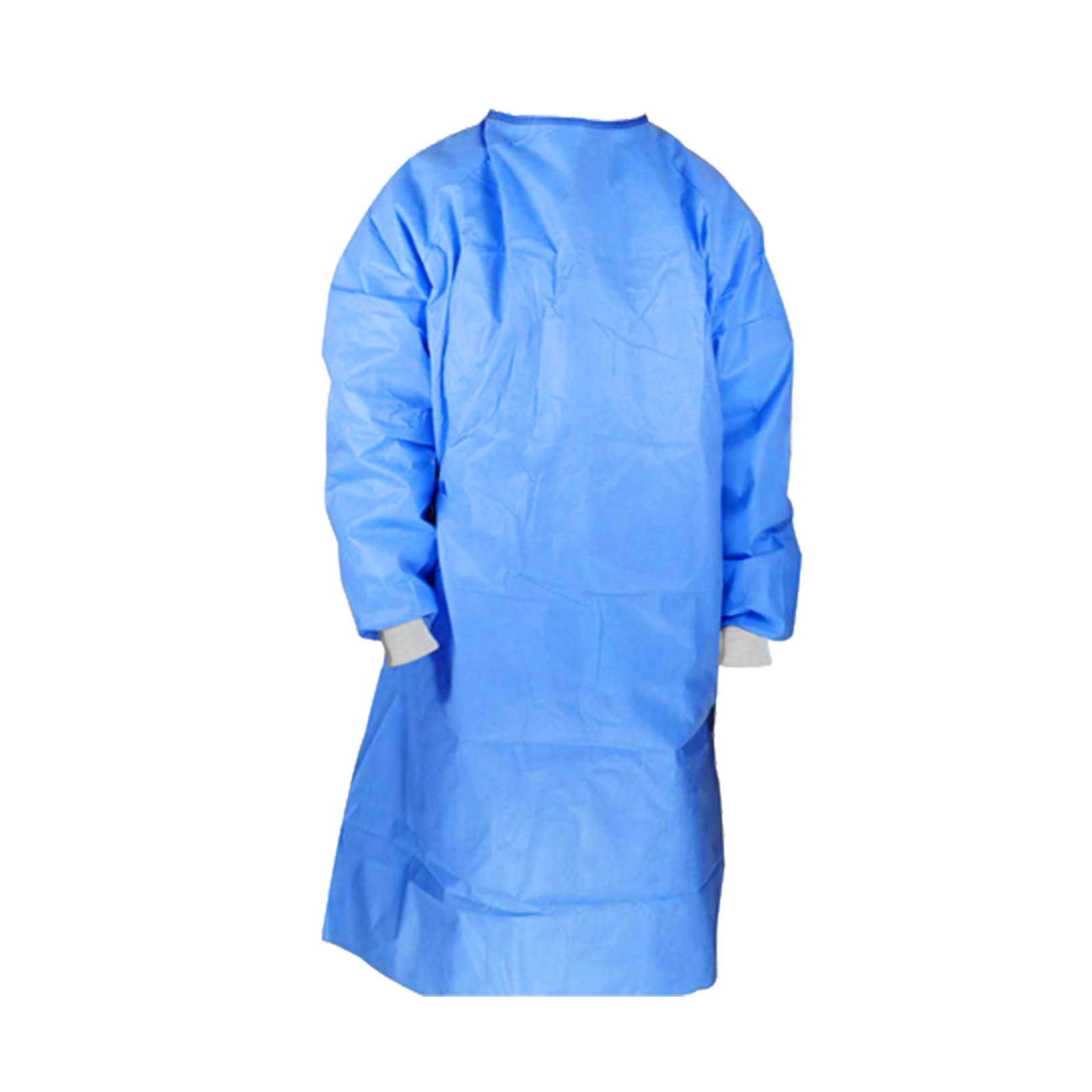 Disposable PPPE Isolation Gown 40gsm Blue CTN Of 100 2