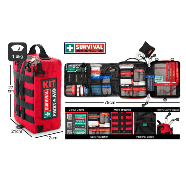SURVIVAL Premium Workplace First Aid Kit