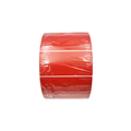 Red Matt Blank Self Adhesive Label Rolls, 102x48mm, Carton of 12500pcs