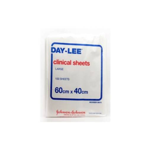 Sheet Clinical Daylee 60X40cm 09010 Box100
