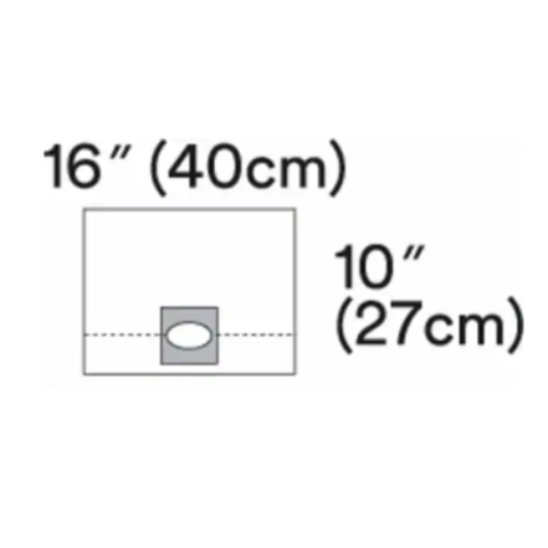 Drape Ophthalmic Lasik 40X27cm 1022 Pack20