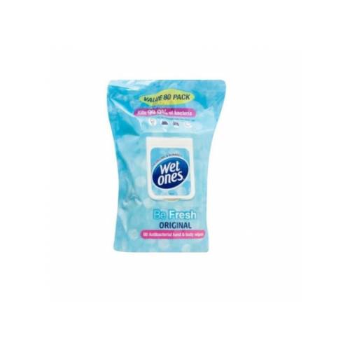 Wet Ones BE Fresh Wiper Gusset Pack80