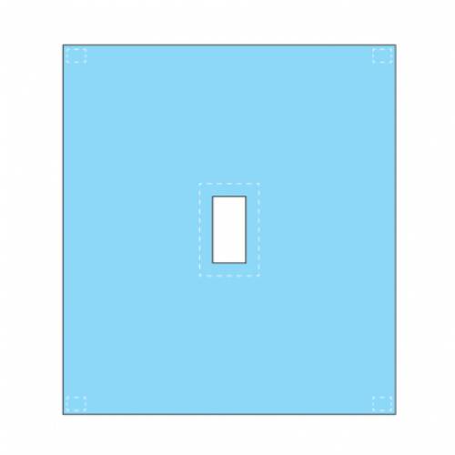 Spinal Drape Wadh APerture 90X100cm 35 145 BX50
