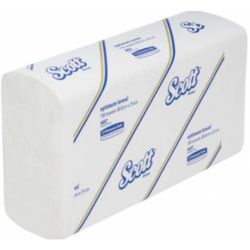 Towel Interleave Scott OPTimum 150S 4457 CTN16