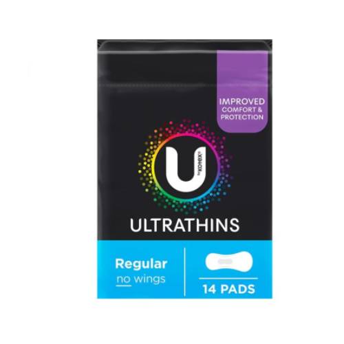 Kotex Regular Ultra Thin New Wing Pad Pk14