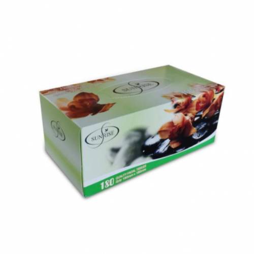 Facial Tissues Sunrise 2 Ply 180S 222666 CTN36