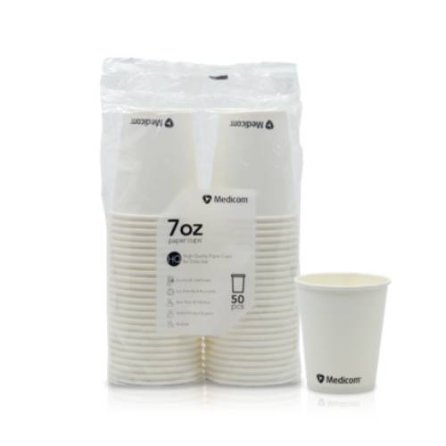 Cup Paper Gpc760003 200ML 7Oz White CTN1000