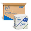 Toilet PAper Interleave Scott 1 Ply 4321 CTN36