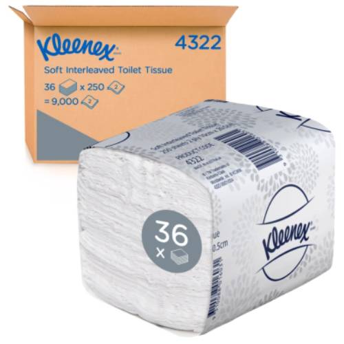 Toilet Tissue Ileave KLeenex 250S 4322 CTN36