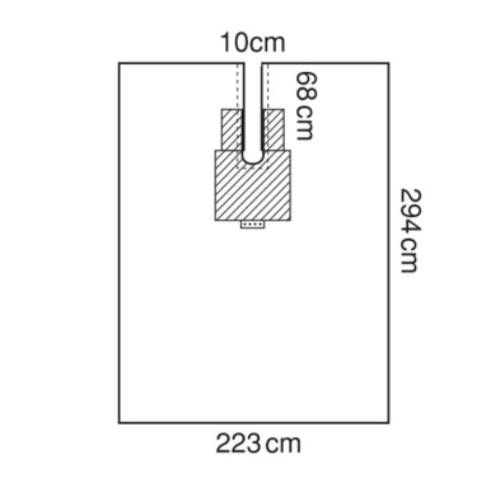 Drape Orthoarts Body Split 223X294MM 89275 Box10