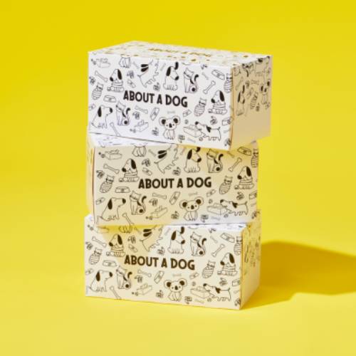 Tissue 100 Recycled PAper 200S About A Dog BX3