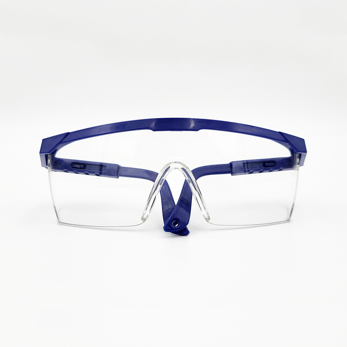 Safety Glasses Blue Frame Clear Lens CTN Of 480
