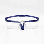 Safety Glasses Blue Frame Clear Lens CTN Of 480