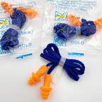 Disposable Corded Earplugs CTN Of 1000 Corded Pairs