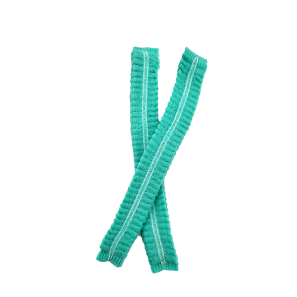 Disposable Non Woven Crimped Hair Nets Double Elastic CTN Of 2000