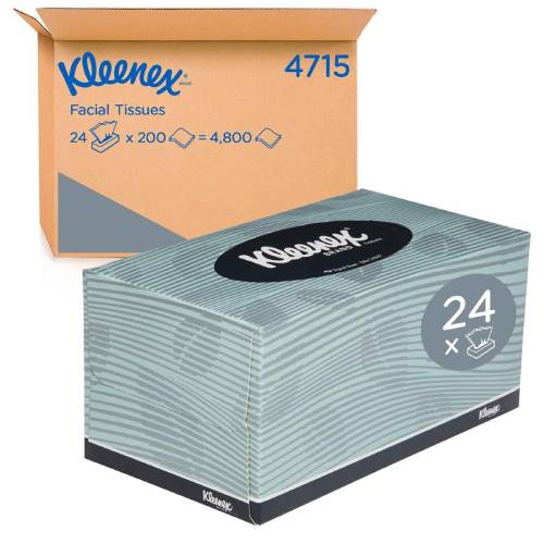 Facial Tissues KLeenex 200S 4715 CTN24