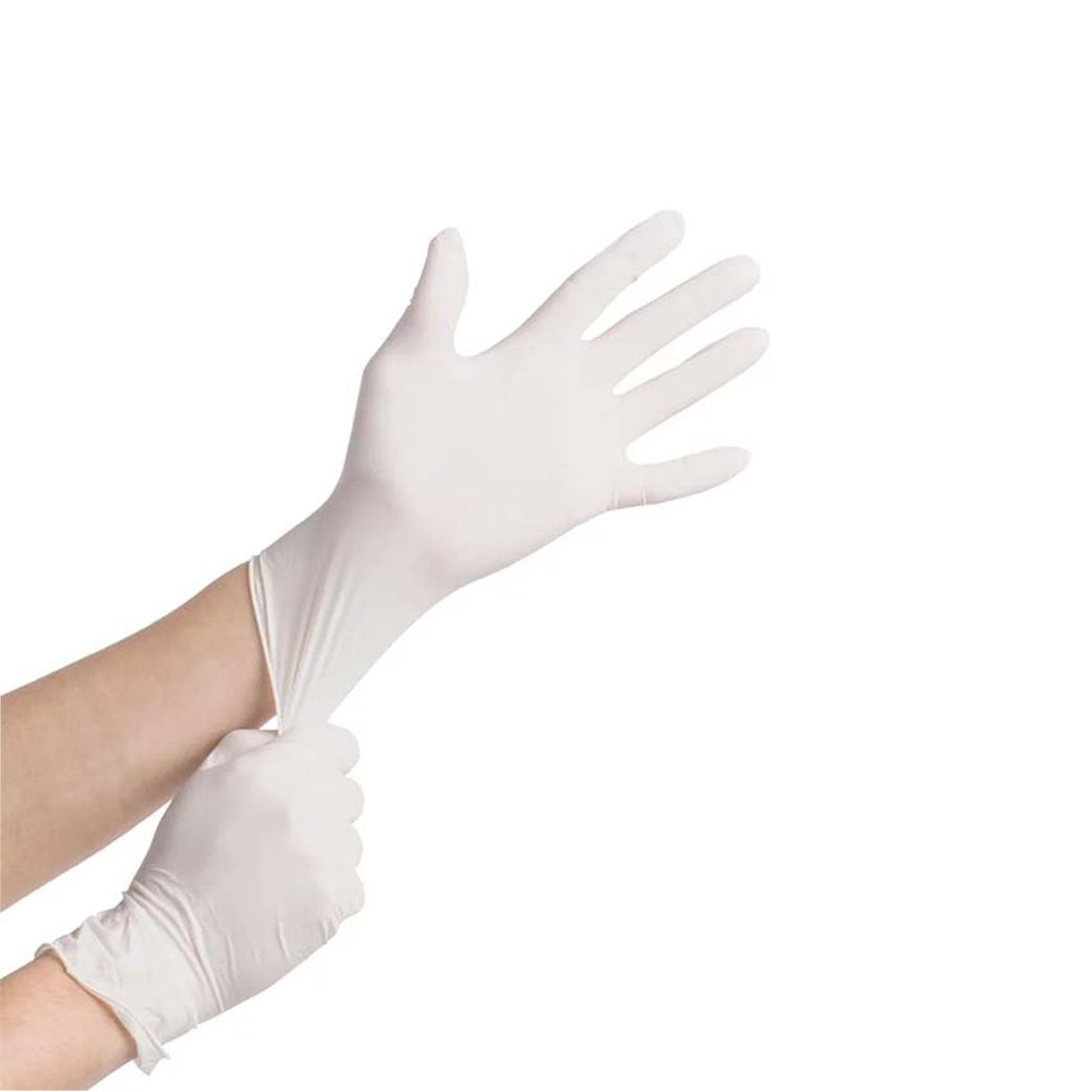 Disposable Latex Powder Free Gloves, Carton of 1000