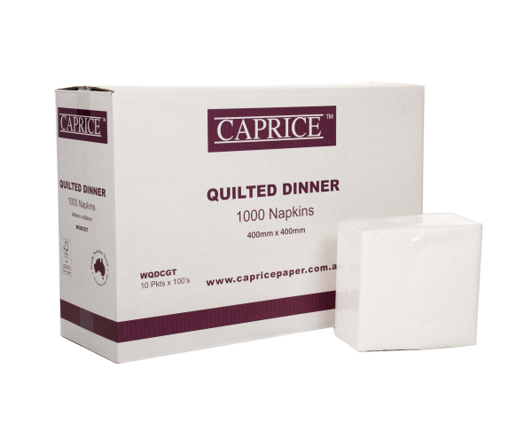 Duro Quilted Dinner 1000 Napkin GT Fold