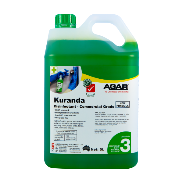 Kuranda Disinfectant Commercial Grade 5L