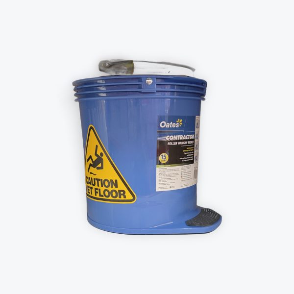 Ctract Wringer Bkt Blue 15L Oates