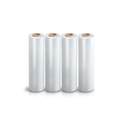 Clear Hand Stretch Film Pallet Wrap 500mm x 300m x 23um, Carton of 4