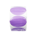 Oval Shape Labels, 102mm x 73mm, Purple, 2000pcs