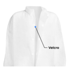 Disposable PPPE Isolation Gown 40gsm Blue CTN Of 100 2